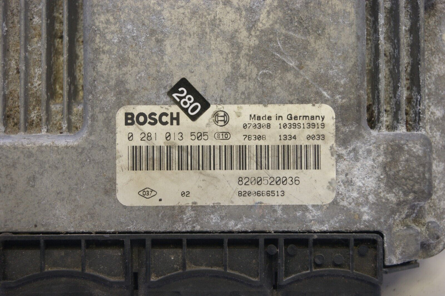 RENAULT 0281013505 8200520036  ECU  PLUG AND PLAY(CLONING). - Glasgow Car Parts Store