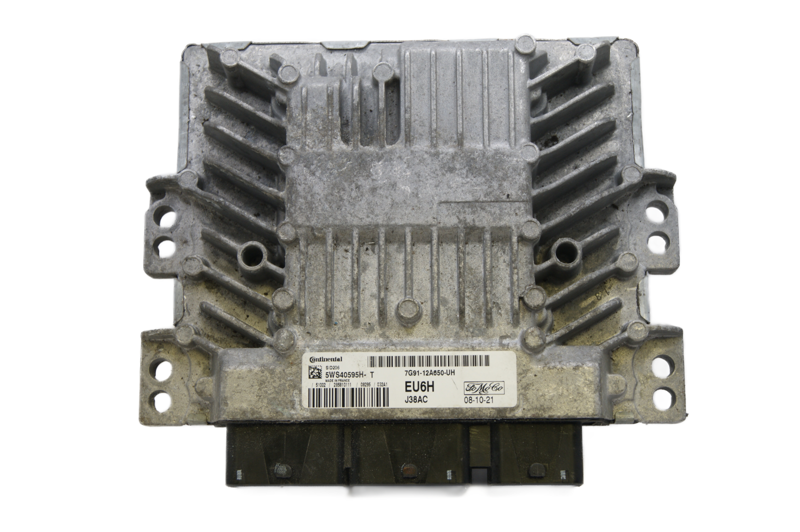 FORD MONDEO MK4 2.0 DIESEL ECU 5WS40595HT  7G91-12A650-UH - Glasgow Car Parts Store