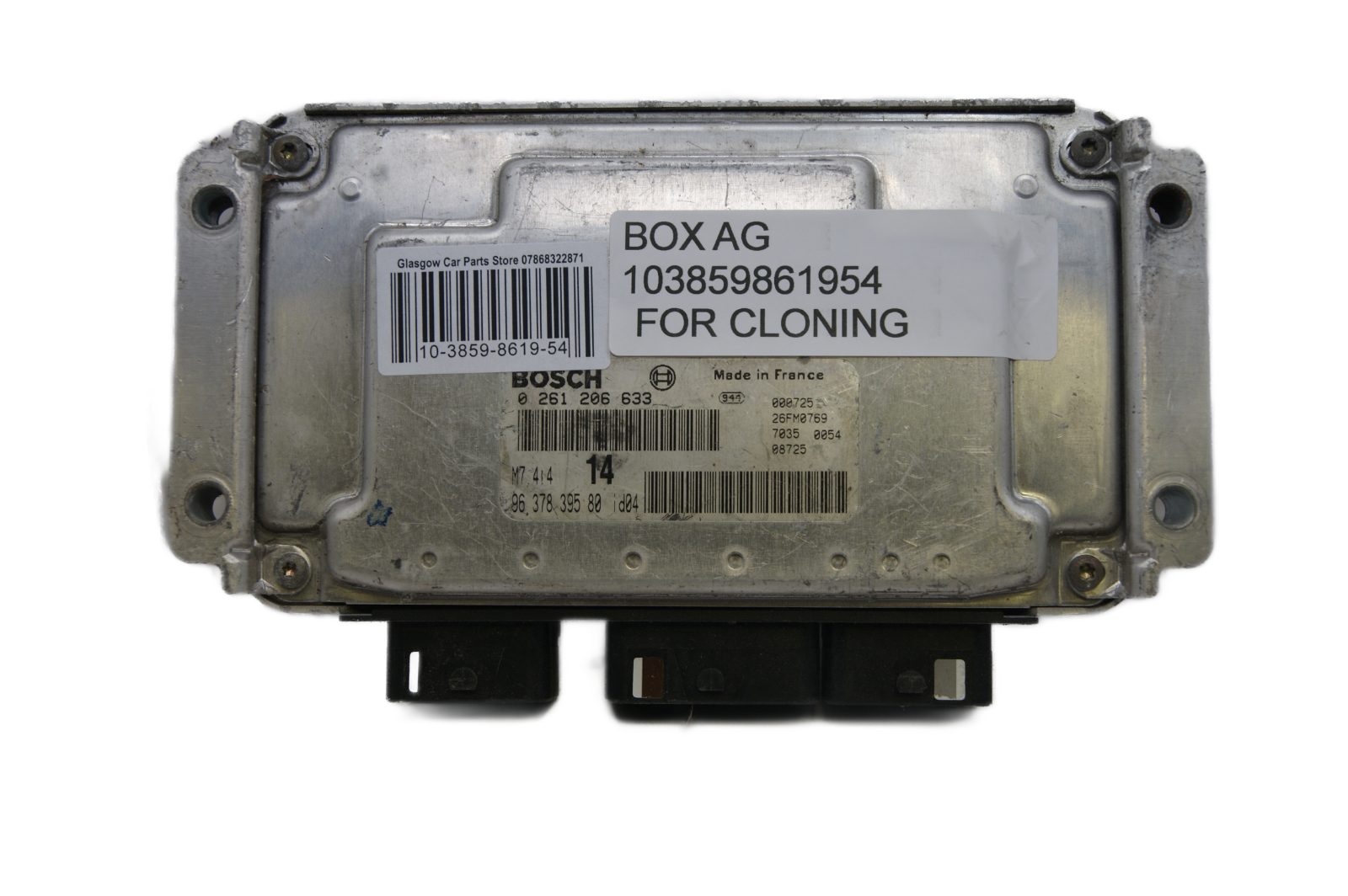 CITROEN XSARA PICASSO ENGINE ECU 0261206633 M7.4.4 PLUG AND PLAY (CLONING) - Glasgow Car Parts Store
