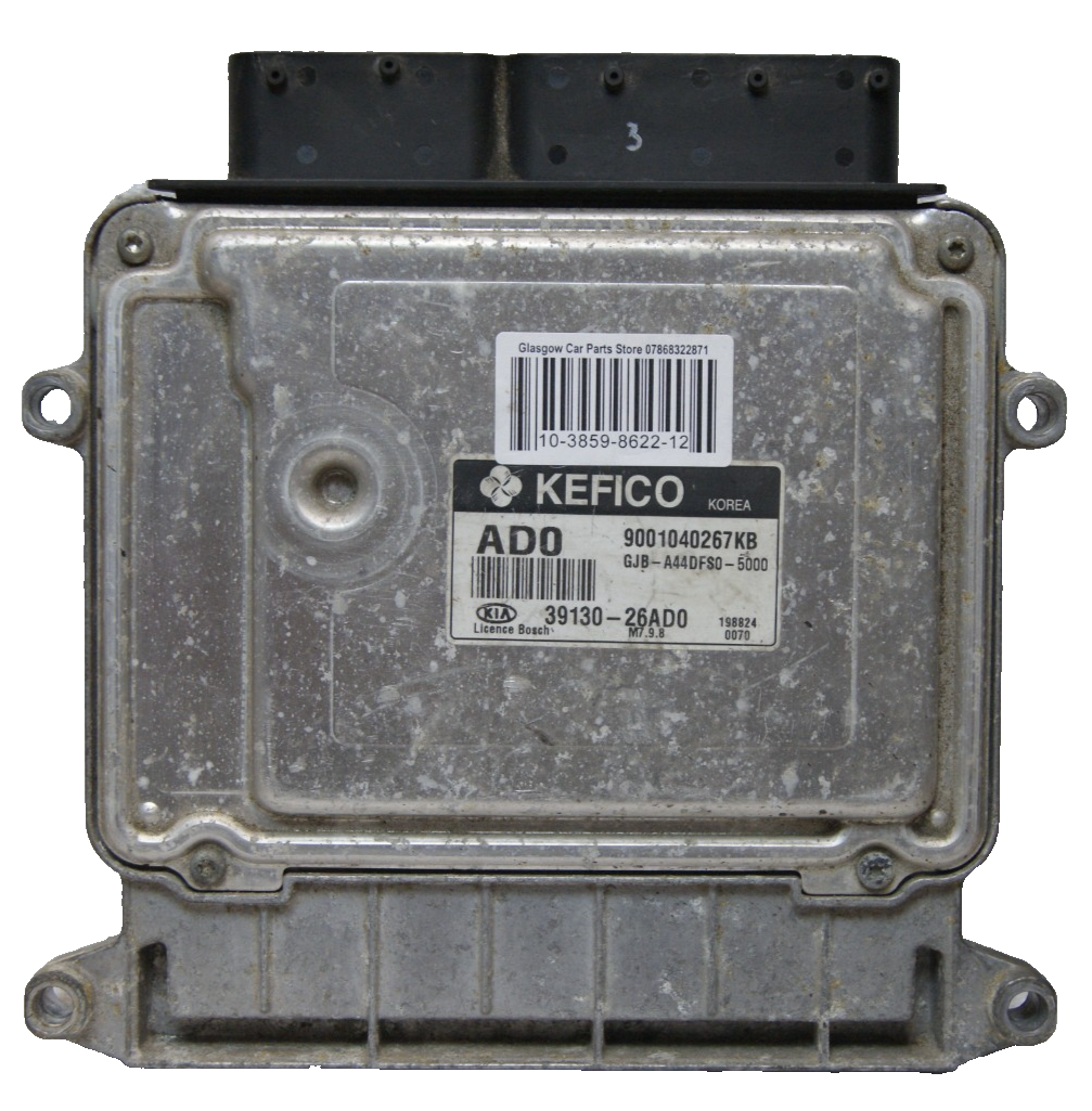 ECU KIA / HYUNDAI 39130 26AD0 9001040267KB PLUG AND PLAY (CLONING).
