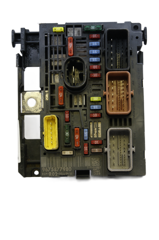 Citröen  Peugeot Under Bonnet Fusebox  9675877980  BSM-R02-00 - Glasgow Car Parts Store