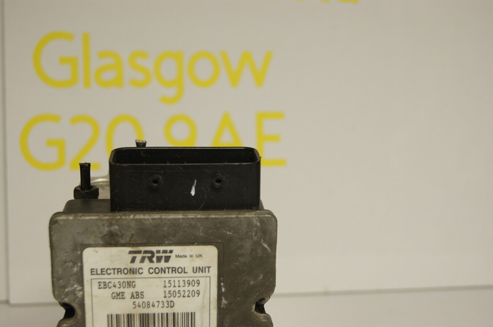 VAUXHALL VECTRA C  ABS PUMP CONTROL MODULE UNIT 12773671  15113909 - Glasgow Car Parts Store