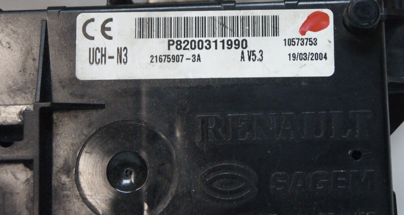 renault clio 2 p8200311990 uch-n3 21675907-3a sagem VIRGIN - Glasgow Car Parts Store