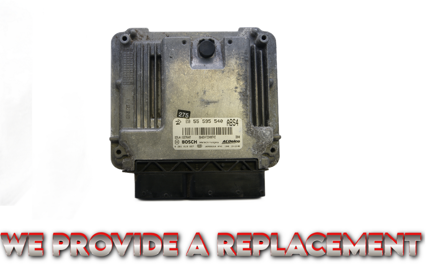 VAUXHALL ECU55595540 0281019867  PLUG AND PLAY(CLONING). - Glasgow Car Parts Store