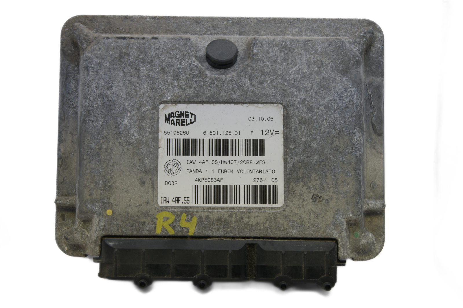ECU FIAT PANDA 55196260 PLUG AND PLAY SELFCODING. - Glasgow Car Parts Store