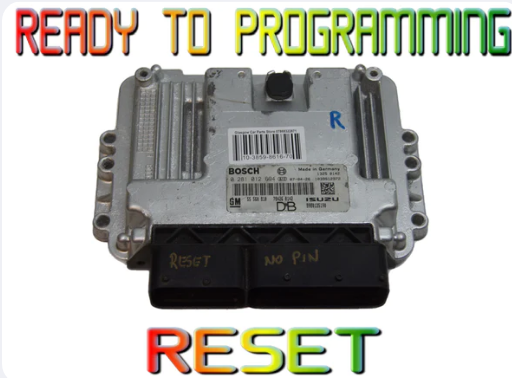VAUXHALL ECU BOSCH 0281012694 55560810 1039S12972 . RESET VIRGIN - Glasgow Car Parts Store
