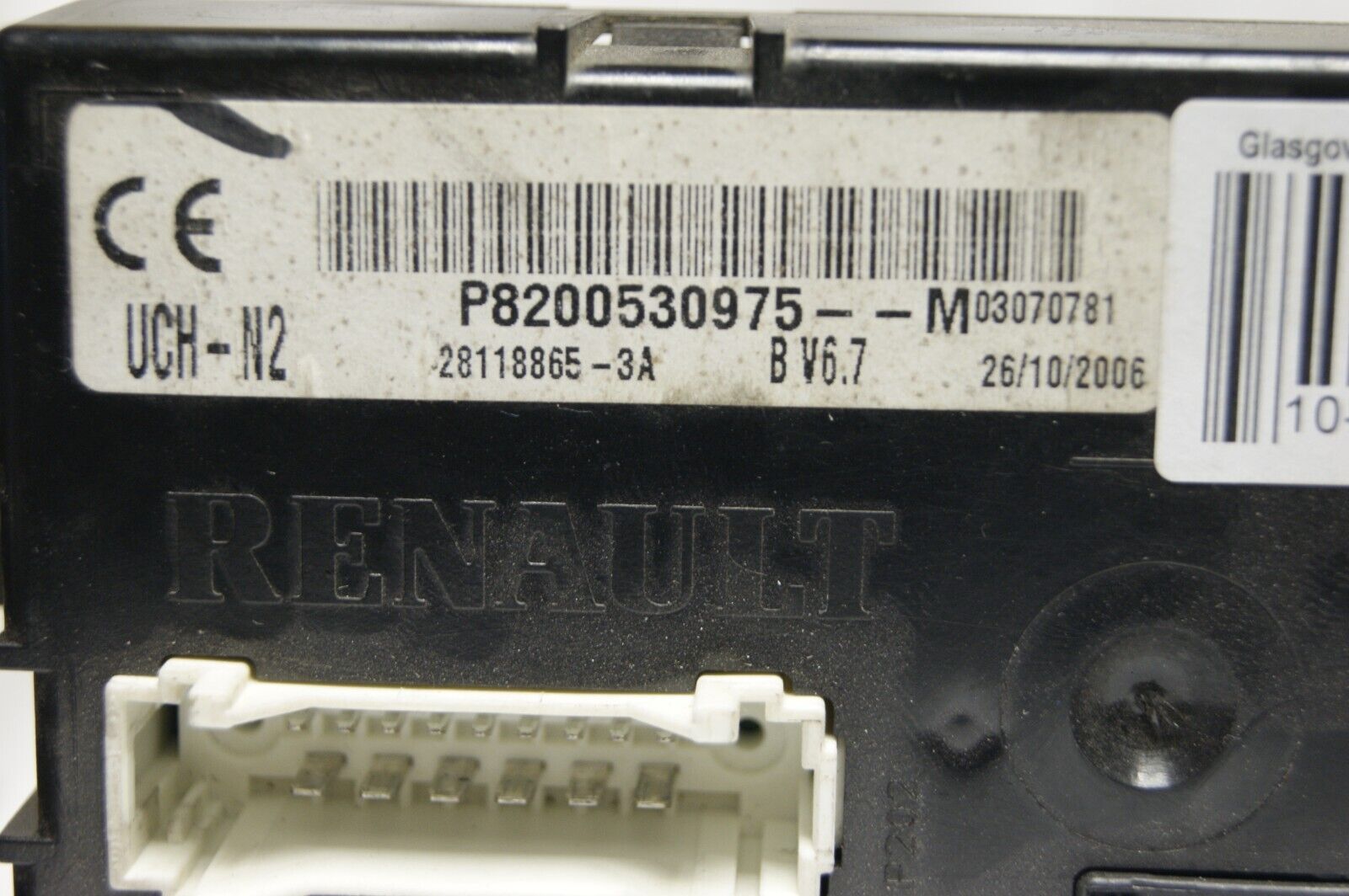 VIRGIN FILE FOR BCM RENAULT TRAFIC VIVARO P8200530975-M 28118865-3A - Glasgow Car Parts Store