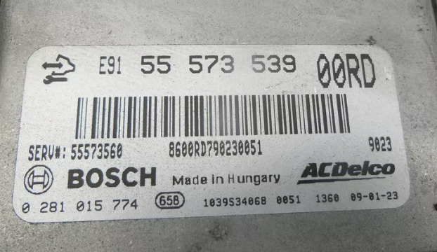 ECU VAUXHALL 0281015774 55573539 PLUG & PLAY FREE PROGRAMMING - Glasgow Car Parts Store