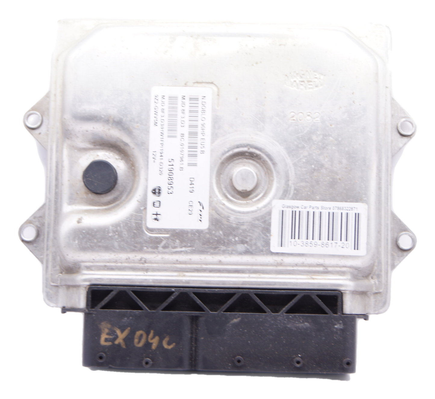 FIAT VAUXHALL 1.3 CDTI DIESEL ENGINE  ECU 51908953 PLUG AND PLAY (CLONING) - Glasgow Car Parts Store