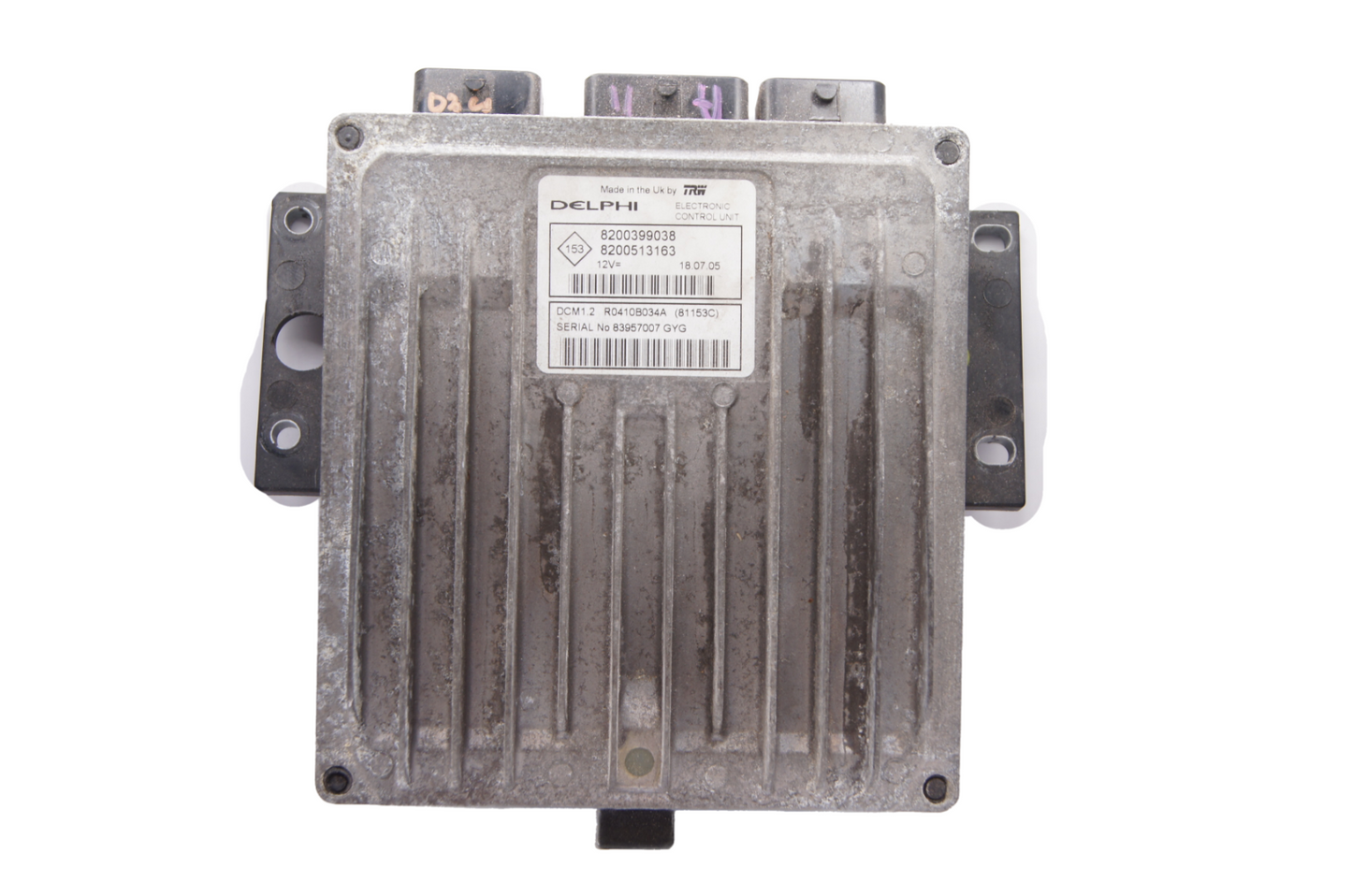 ECU 8200399038 8200513163 RENAULT MEGANE MK2 1.5 DCI - Glasgow Car Parts Store