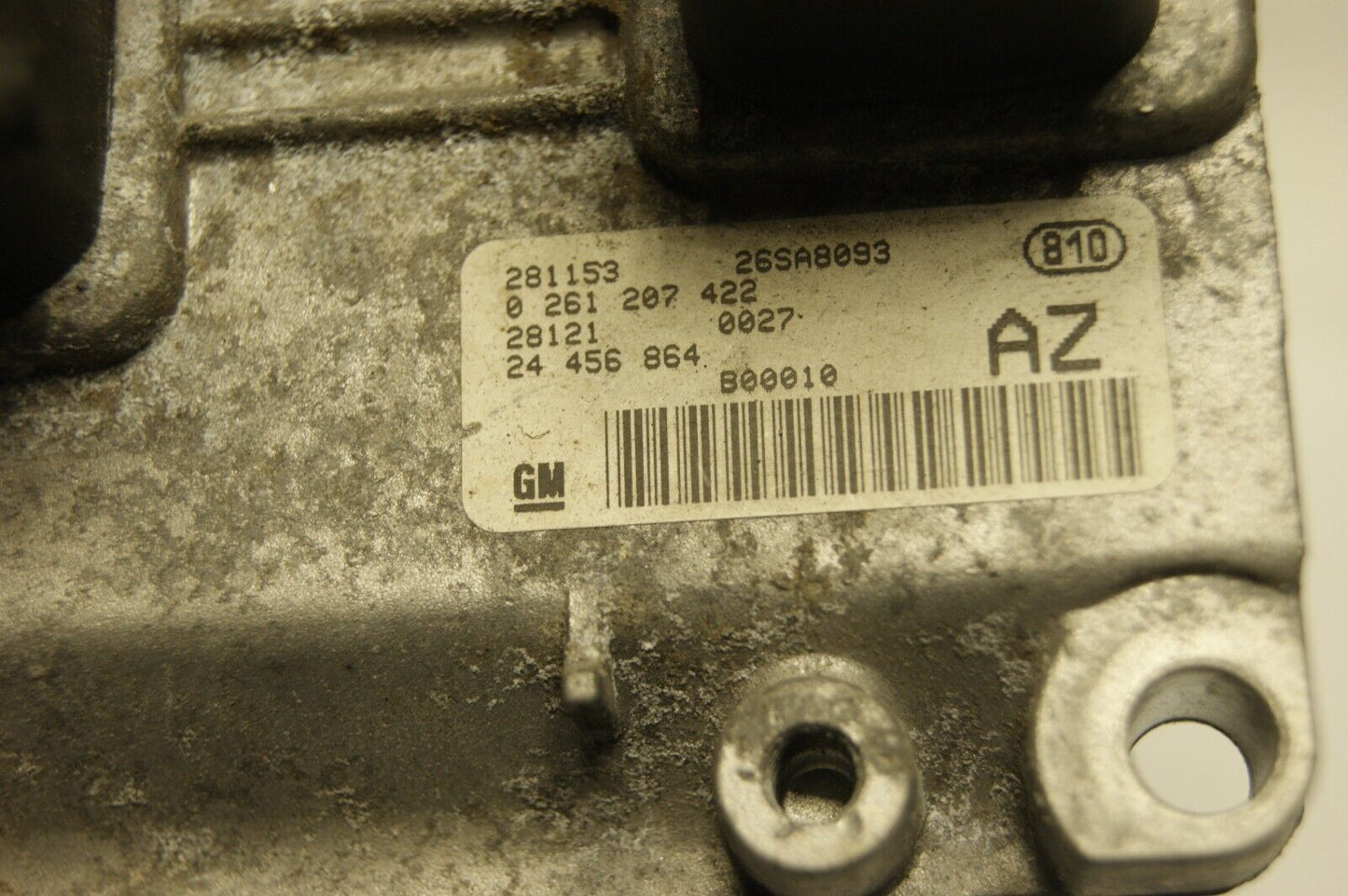 Vauxhall Opel Agila 1.0 Z10XE Engine ECU 0261207422 24456864 AZ . RESET & PIN - Glasgow Car Parts Store