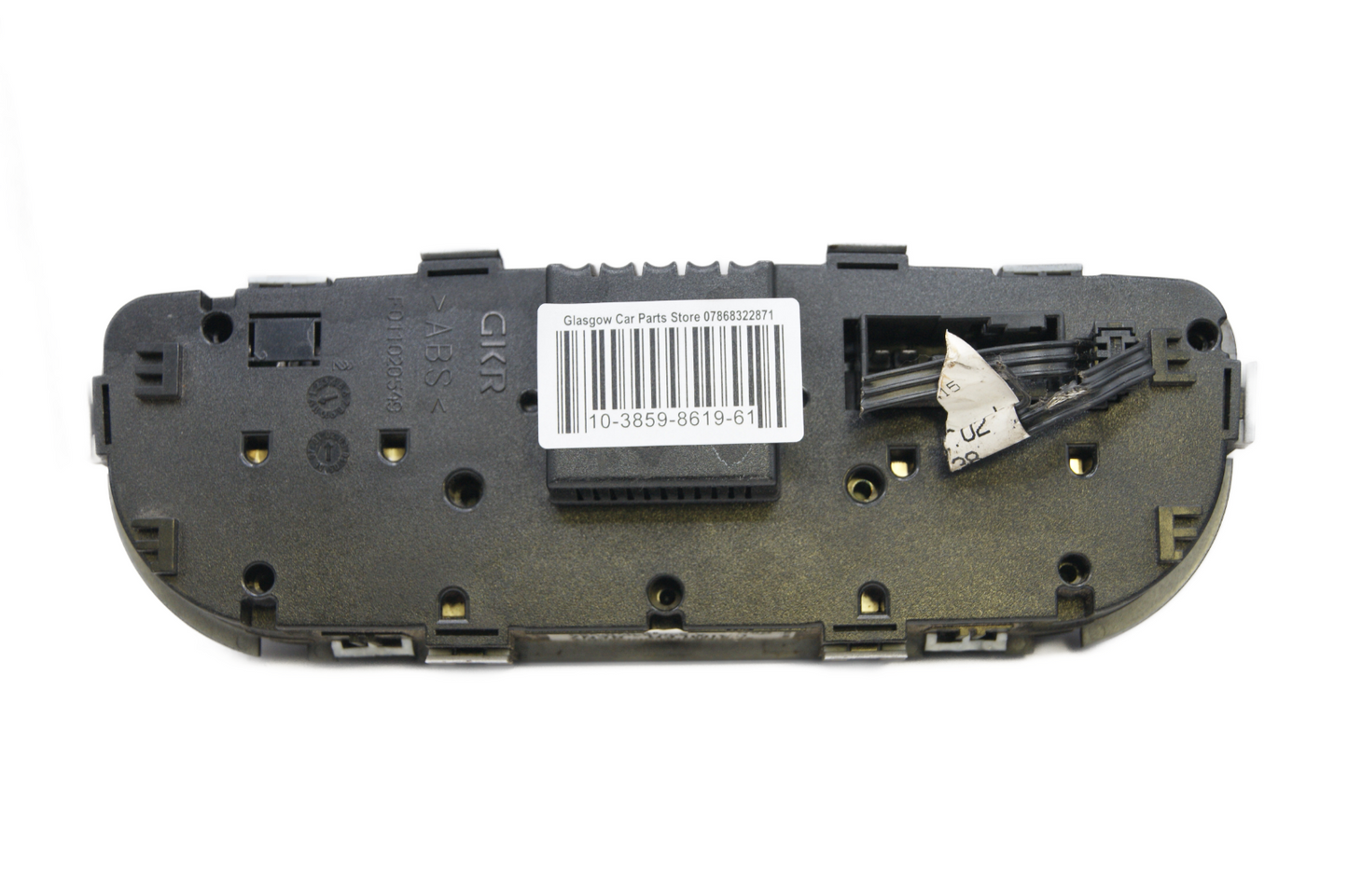 A2098300085 HEATING  AIR CONDITIONING CONTROL PANEL  FOR MERCEDES-BENZ - Glasgow Car Parts Store