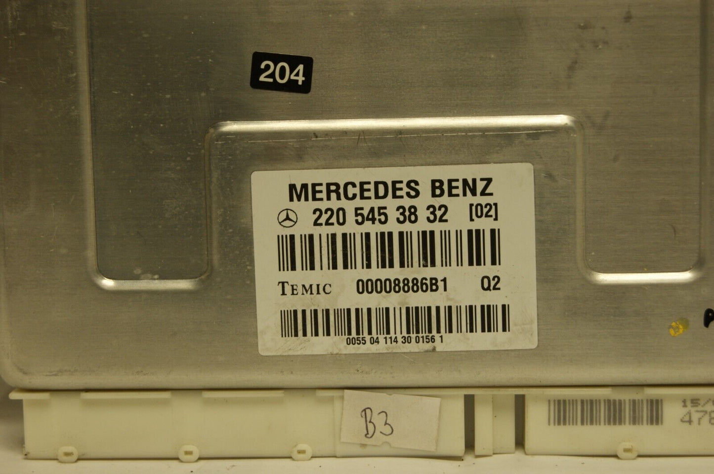 MERCEDES-BENZ S-CLASS W220  AIR SUSPENSION CONTROL UNIT 2205453832 - Glasgow Car Parts Store
