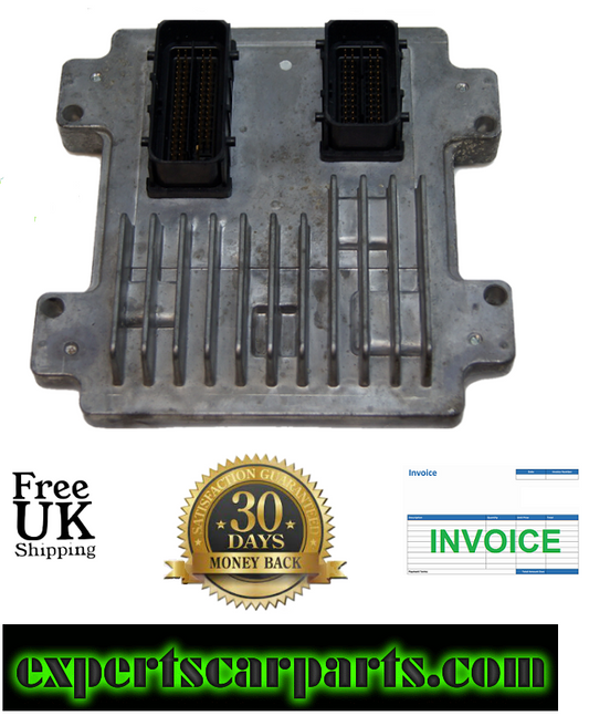 Vauxhall Corsa Engine ECU E83 55577837 AAT0 PLUG AND PLAY - Glasgow Car Parts Store