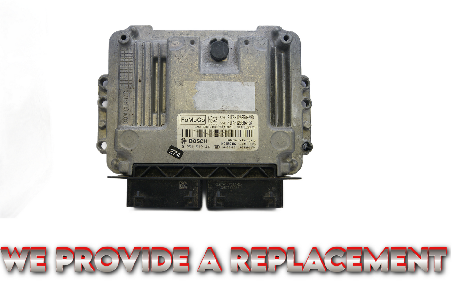 FORD ECU 0261S12441 F1FA-12A650-ASD PLUG AND PLAY(CLONING). - Glasgow Car Parts Store