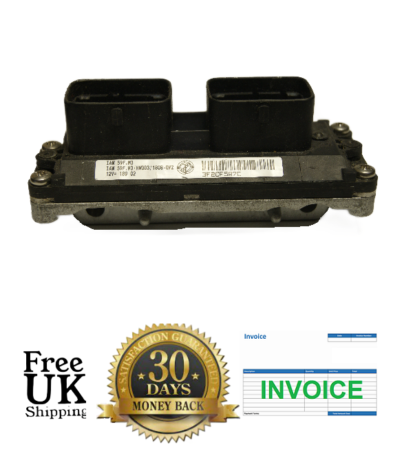 Fiat Punto 1.2 ECU IAW59FM3 HW303 PLUG AND PLAY / VIRGIN 55181132 - Glasgow Car Parts Store