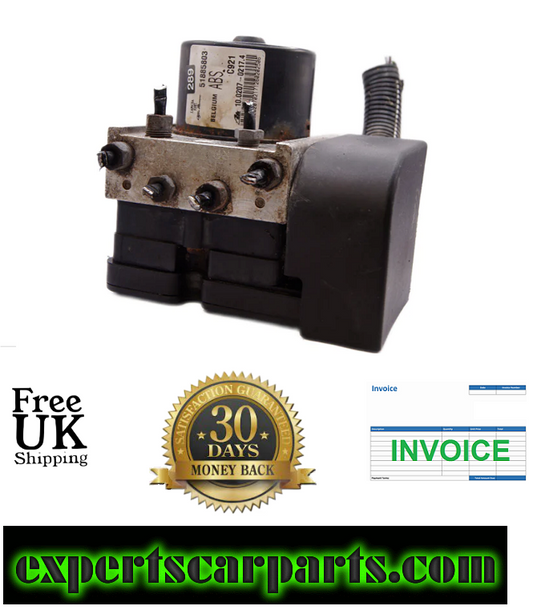 FIAT DOBLO ABS PUMP CONTROL MODULE UNIT 51885803 - Glasgow Car Parts Store