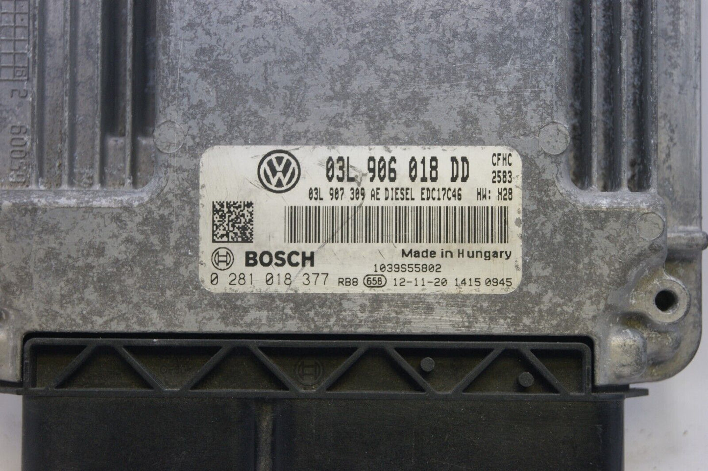 CADDY 2.0TDI  ECU PLUG & PLAY (CLONING) 03L906018DD 0281018377 - Glasgow Car Parts Store