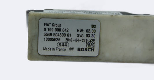 ALFA ROMEO FIAT BOSCH BATTERY SENSOR BATTERY NEGATIVE TERMINAL 5549504300 - Glasgow Car Parts Store