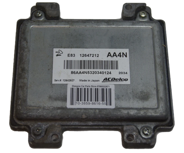 VAUXHALL ECU  12647212 AA4N PLUG AND PLAY. - Glasgow Car Parts Store
