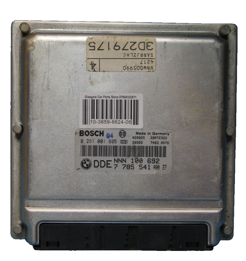 BMW /LANDROVER 0281001895 / 7785541 ECU PLUG & PLAY. CLONING BY POST.