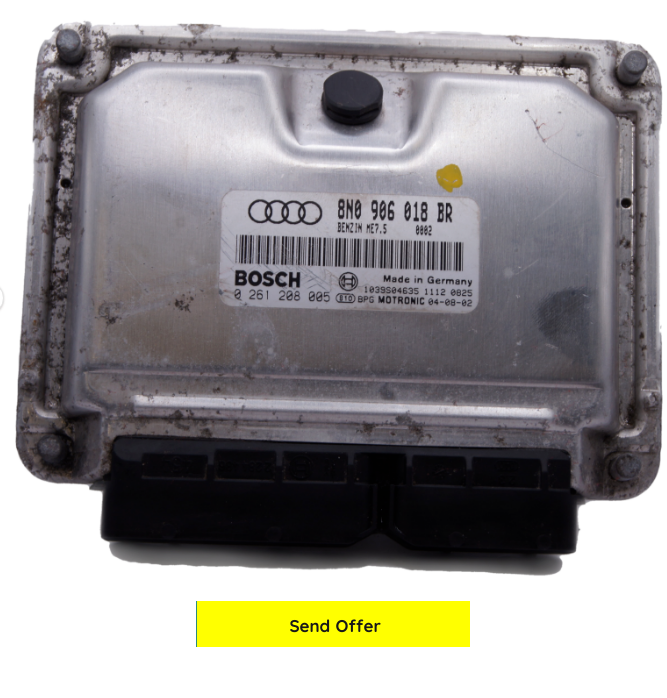 AUDI TT 1.8T ECU PLUG & PLAY IMMO OFF  8N0906018BR 0261208005 - Glasgow Car Parts Store