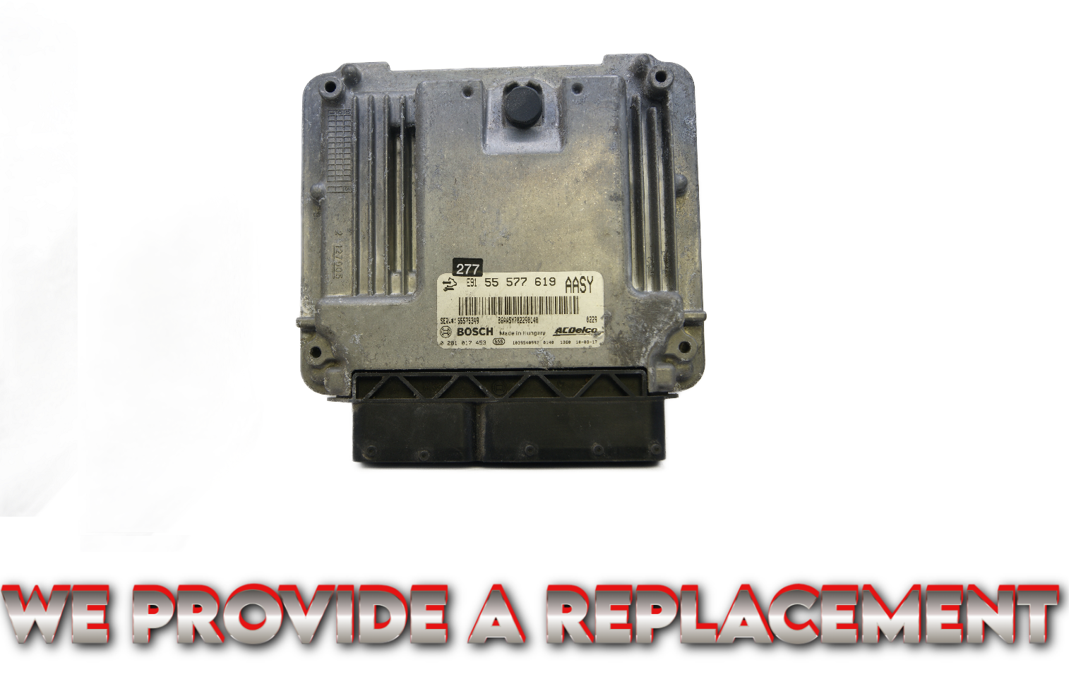 VAUXHALL ECU 0281017453 55577619  PLUG AND PLAY(CLONING). - Glasgow Car Parts Store