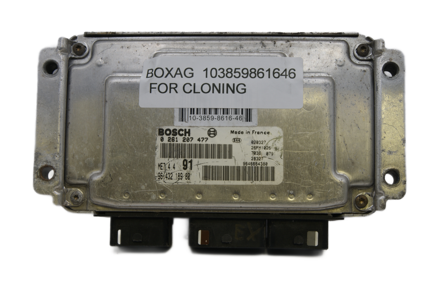 PEUGEOT 206 ENGINE CONTROL UNIT ECU 0261207477 PLUG AND PLAY (CLONING) - Glasgow Car Parts Store