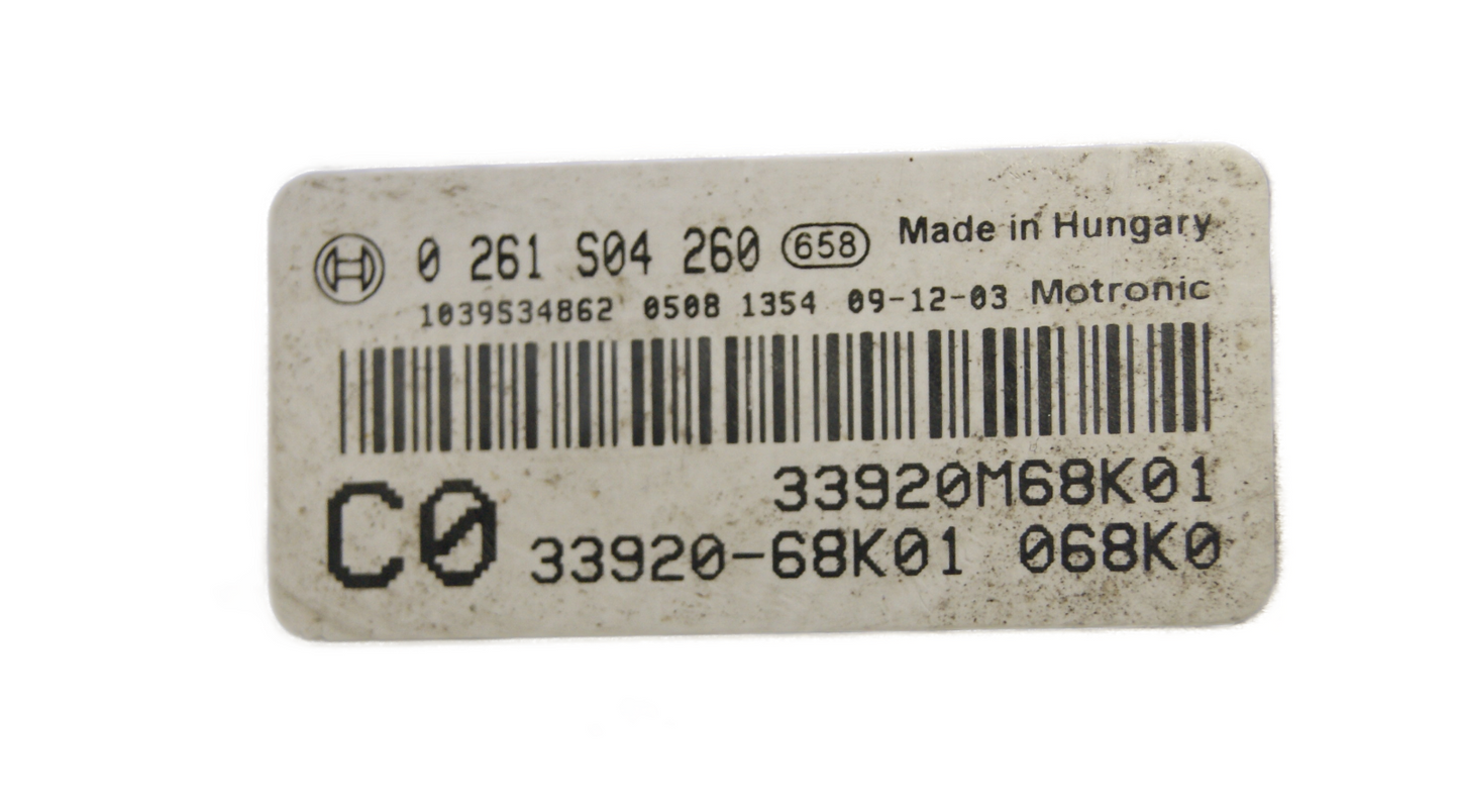 Suzuki Alto Nissan Pixo ECU Bosch 0261S04260 33920-68k01 / CO Plug & Play - Glasgow Car Parts Store