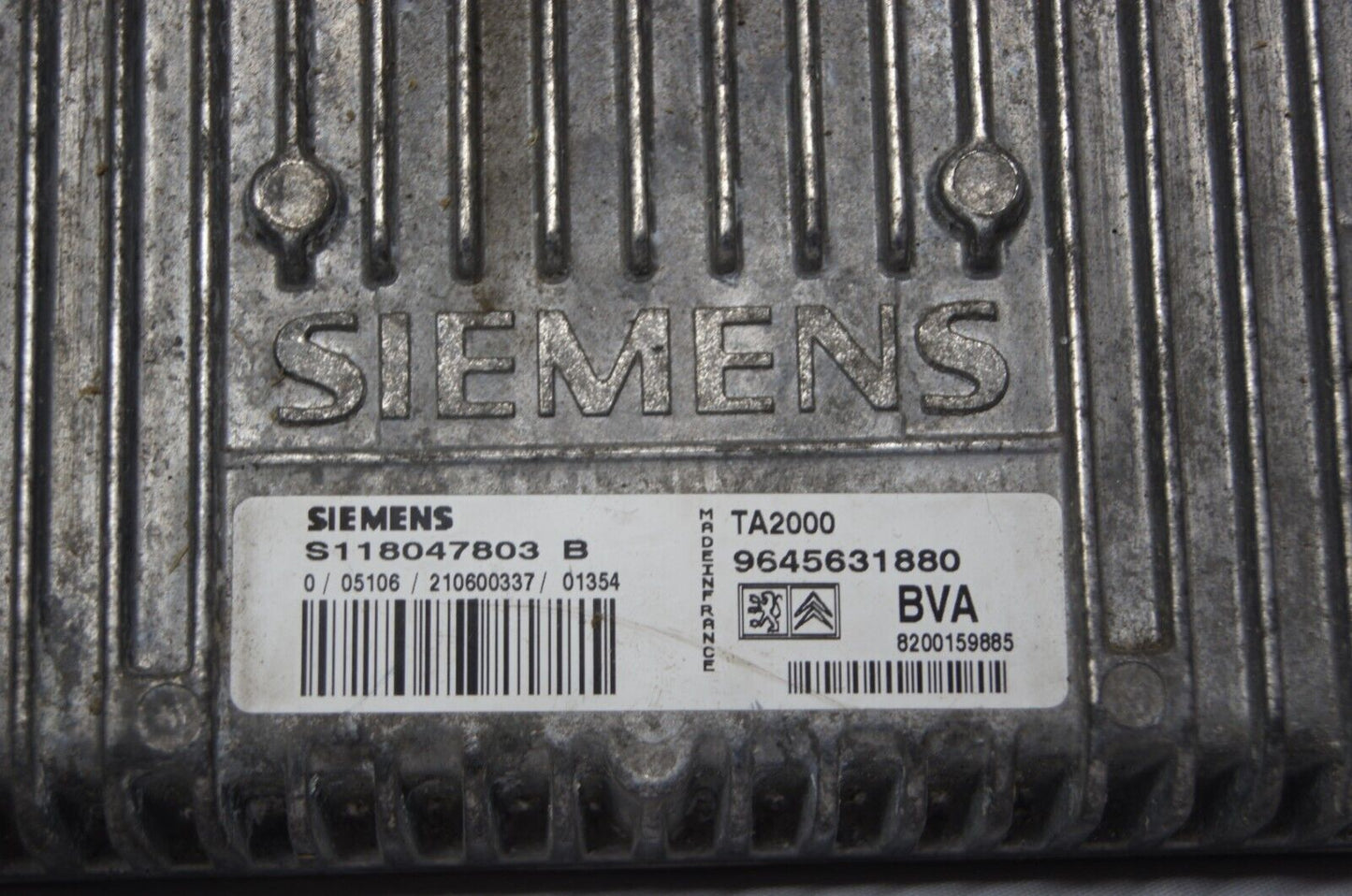 PEUGEOT CITROEN DIESEL AUTO GEARBOX ECU 9645631880 S118047803B - Glasgow Car Parts Store