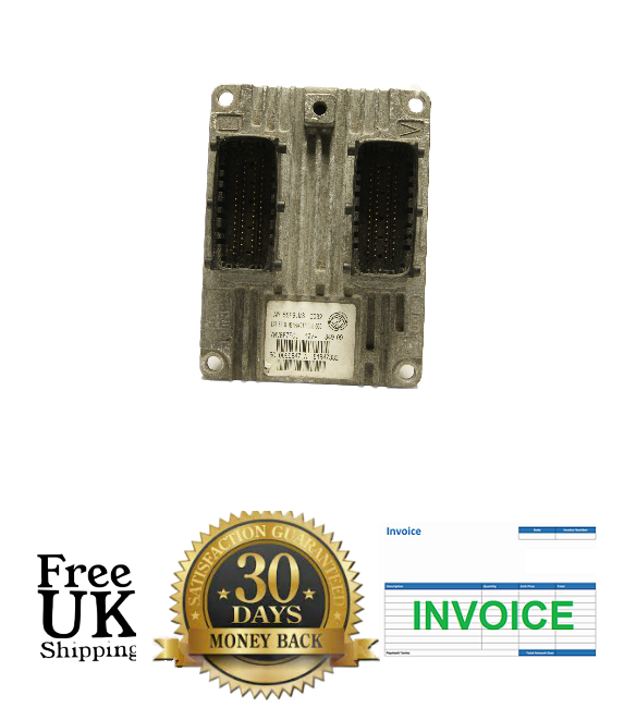 FIAT 500  1.2 PETROL ENGINE ECU 51847332 IAW 5SF9.MS PLUG AND PLAY - Glasgow Car Parts Store