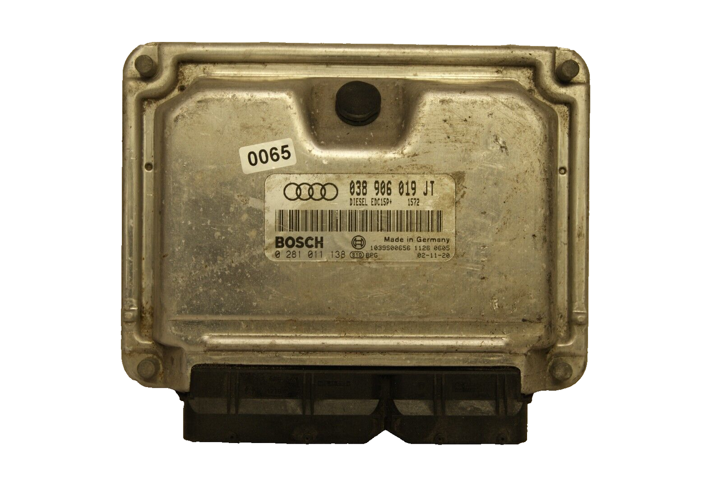 AUDI ECU 038906019JT 0281011138 IMMO OFF Plug & Play Solution - Glasgow Car Parts Store