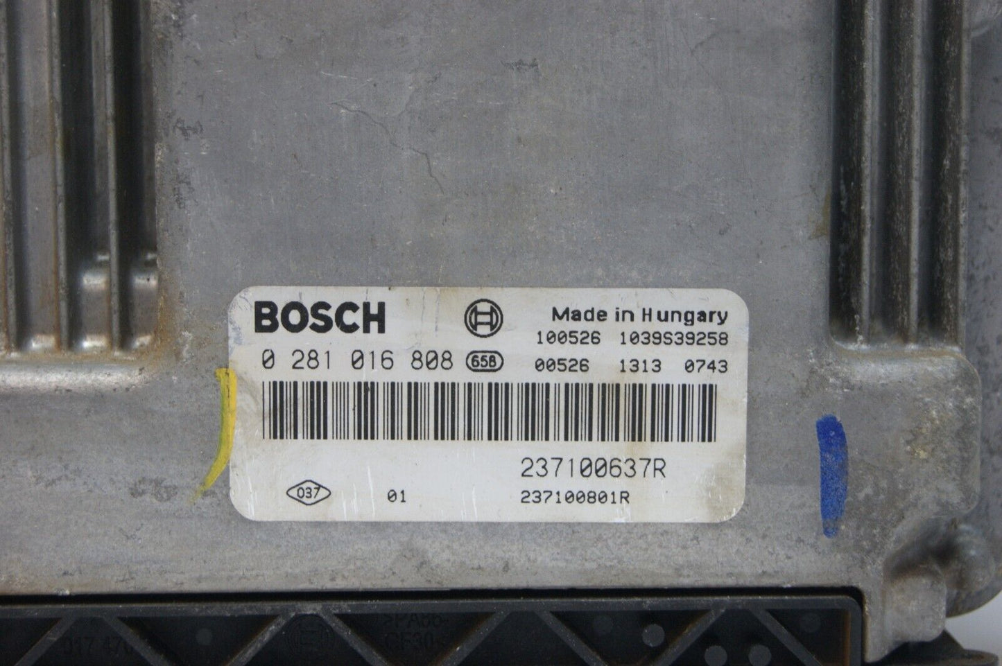 ECU RENAULT MASTER 0281016808 237100637R - Glasgow Car Parts Store