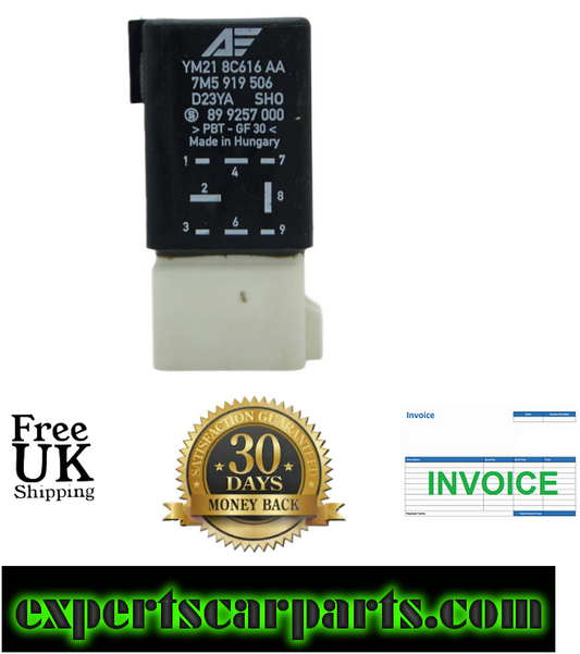 FORD GALAXY 1.9 TDI ENGINE GLOW PLUG RELAY CONTROL UNIT MODULE YM218C616AA - Glasgow Car Parts Store