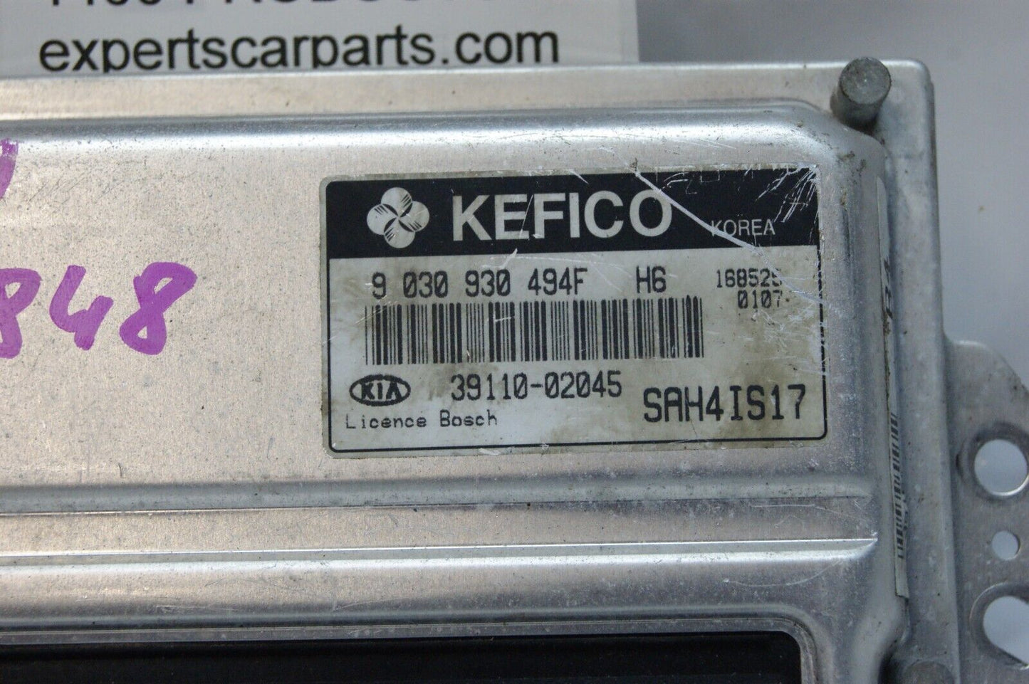 KIA PICANTO 1.1   39110-02045 ECU AND PIN - Glasgow Car Parts Store