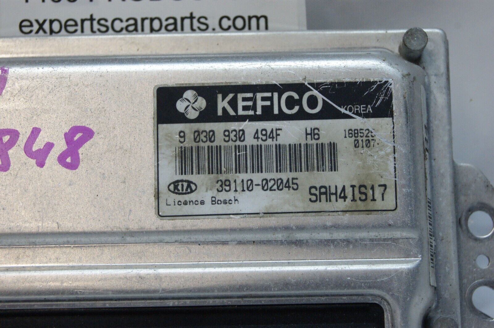 KIA PICANTO 1.1   39110-02045 ECU AND PIN - Glasgow Car Parts Store