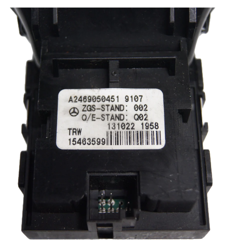 MERCEDES A CLASS W176 PARKING BRAKE SWITCH 2012-18 A2469050451 / 15463599 - Glasgow Car Parts Store