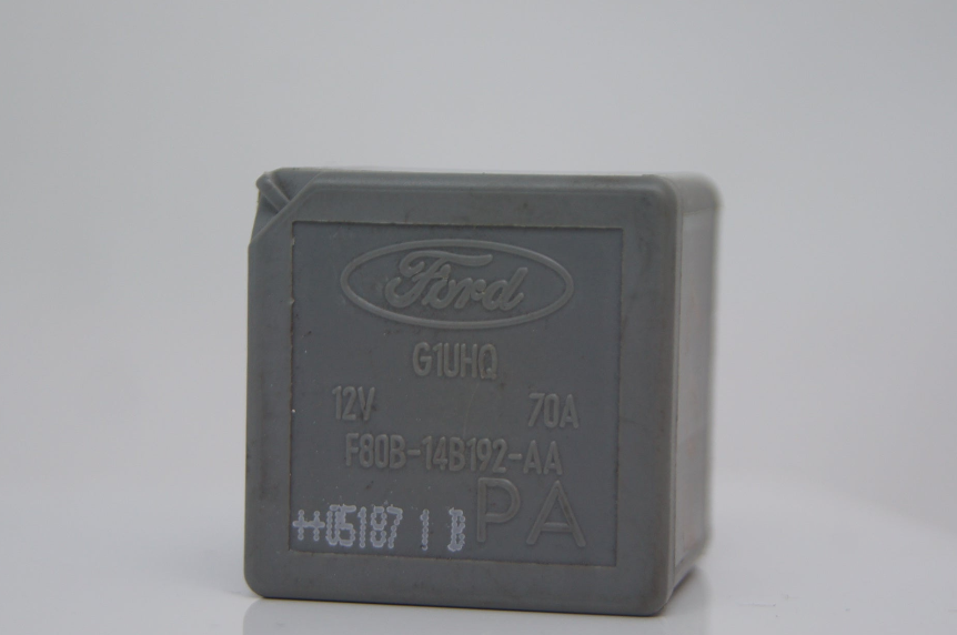 F80B14B192AA Ford Multi-Use 4-Pin Grey Relay 70A , 12v - Glasgow Car Parts Store