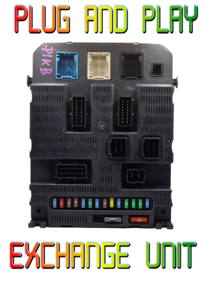 PEUGEOT CITROEN BSI BODY CONTROL MODULE 9663798480 PLUG & PLAY - Glasgow Car Parts Store