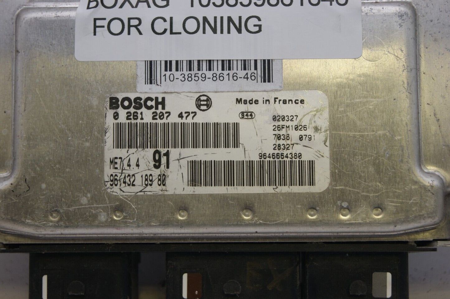 PEUGEOT 206 ENGINE CONTROL UNIT ECU 0261207477 PLUG AND PLAY (CLONING) - Glasgow Car Parts Store