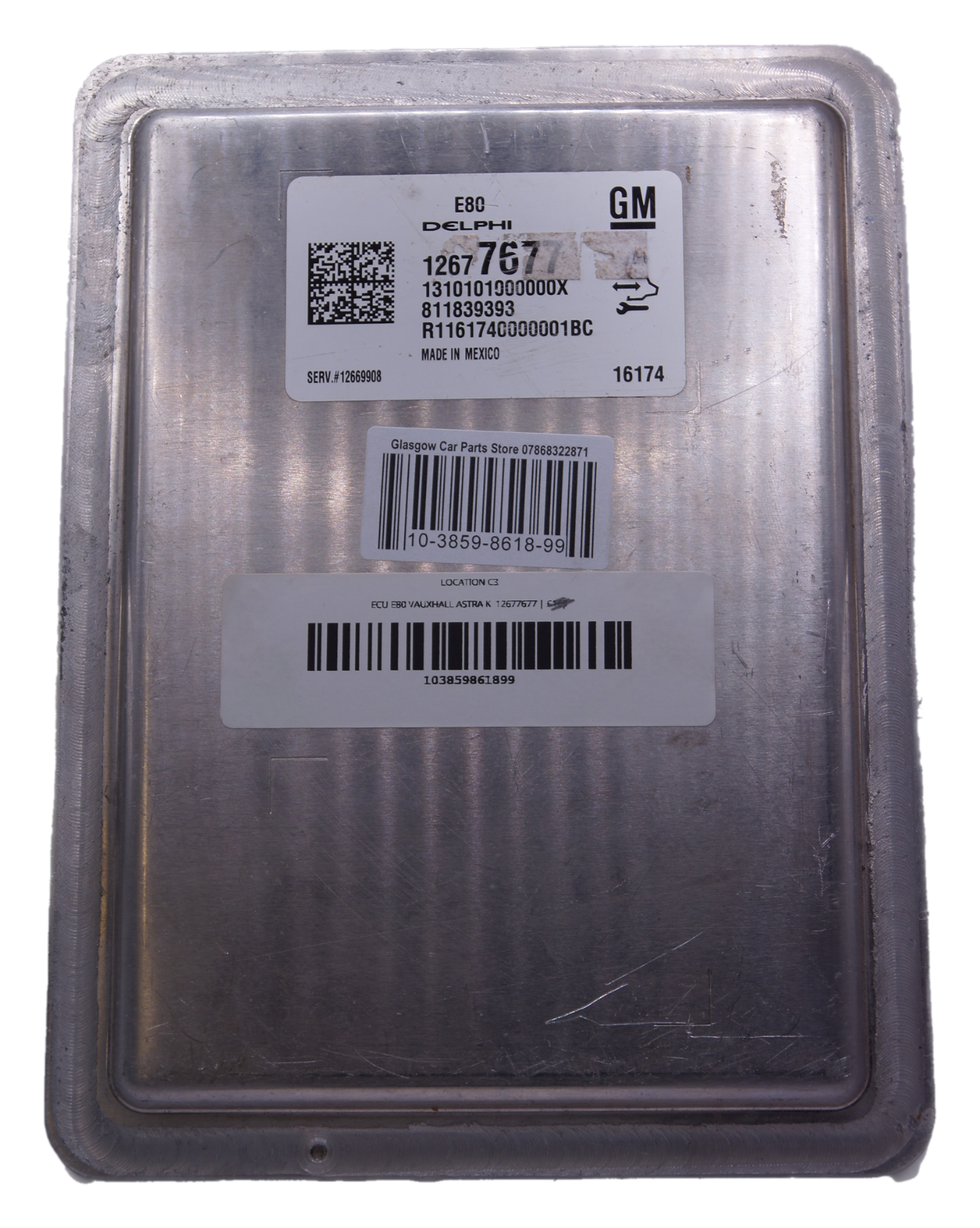 ECU E80 VAUXHALL ,Chevy Cruze   12677677 - Glasgow Car Parts Store