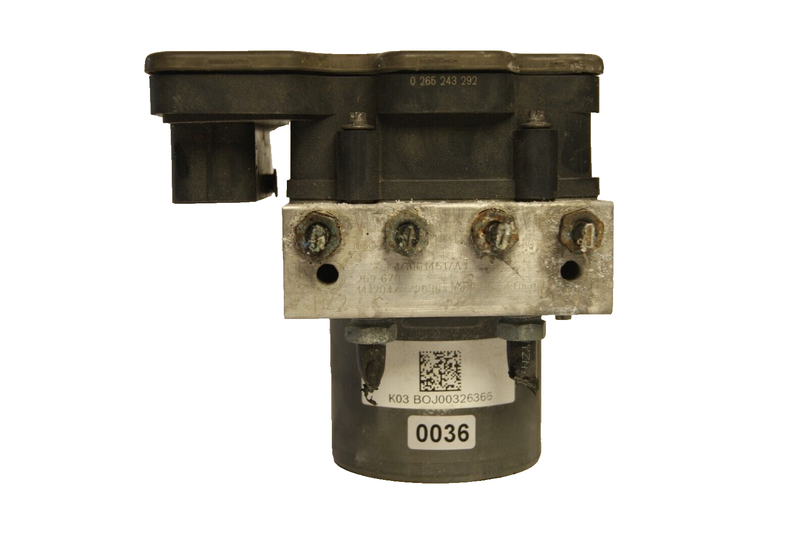Audi  ABS PUMP 4G0907379Q 0265243292 0265956226 4G0614517AJ .GLASGOW. - Glasgow Car Parts Store
