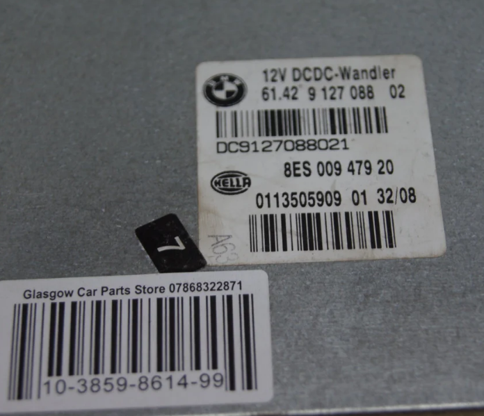 BMW GEARBOX CONTROL DC9127088021 8ES00947920 - Glasgow Car Parts Store
