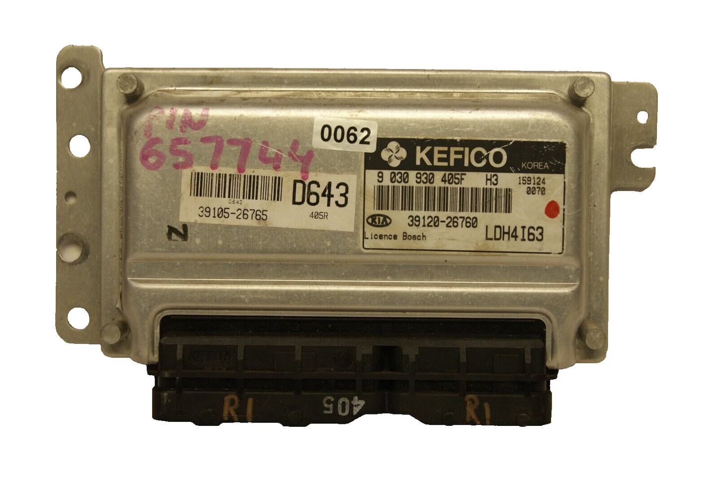 KIA ECU 9030930405  39120 26760 PLUG AND PLAY (CLONING ). - Glasgow Car Parts Store