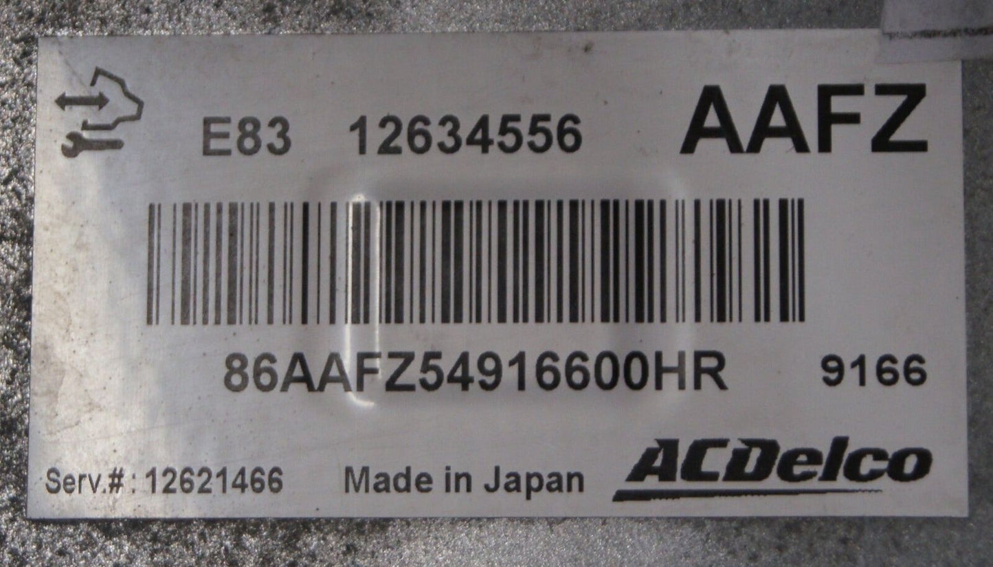 VAUXHALL E83 ECU 12634556 AAFZ PLUG & PLAY. - Glasgow Car Parts Store