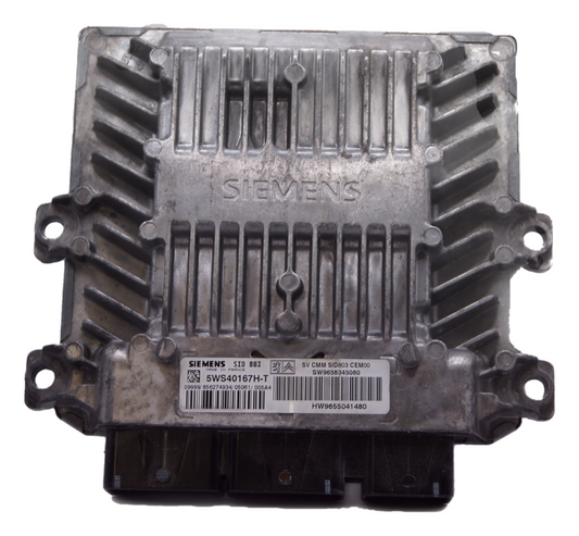PEUGEOT 407 ENGINE ECU 5WS40167H-T SW9658345080 2.0 HDI  PLUG AND PLAY. - Glasgow Car Parts Store