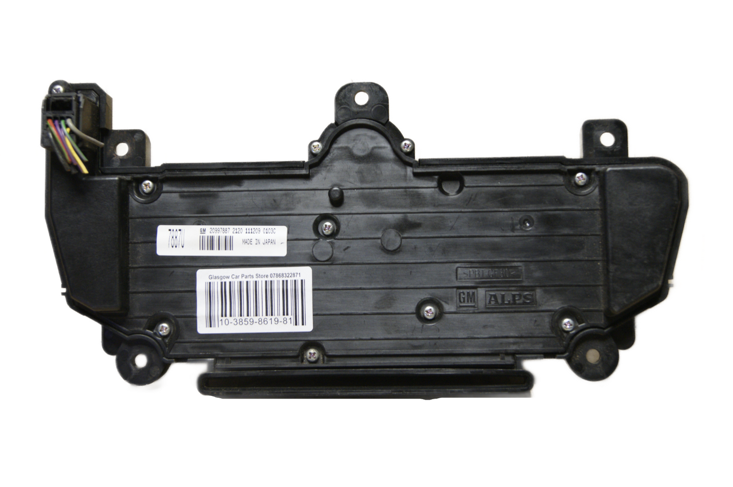 VAUXHALL INSIGNIA Radio/CD/Stereo Head Unit 2008-2017  20997887 ALPS FOR NAVI600 - Glasgow Car Parts Store