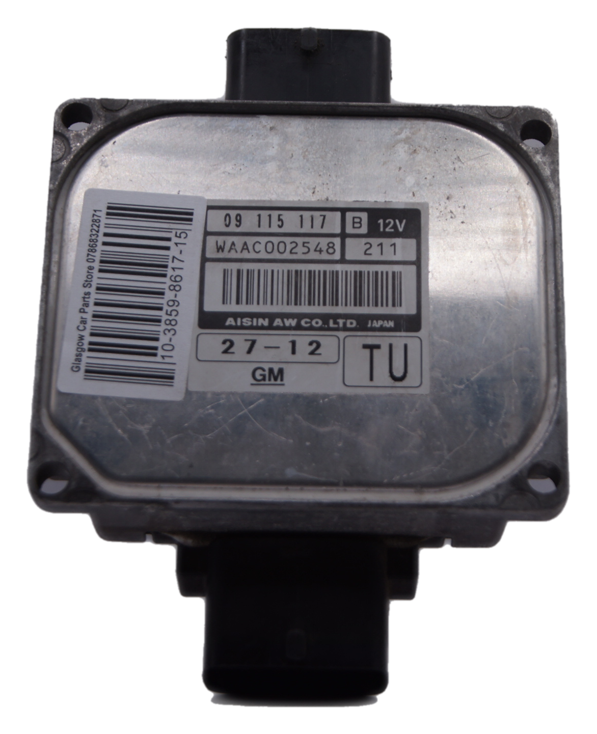 VAUXHALL CORSA  AUTOMATIC GEARBOX ECU CONTROL UNIT 09115117 TU. - Glasgow Car Parts Store