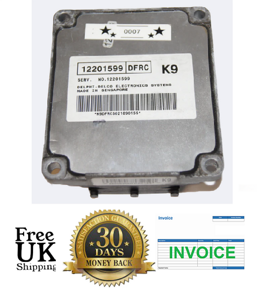 ECU  VAUXHALL OPEL DAEWOO 12201599 DFRC K9 - Glasgow Car Parts Store