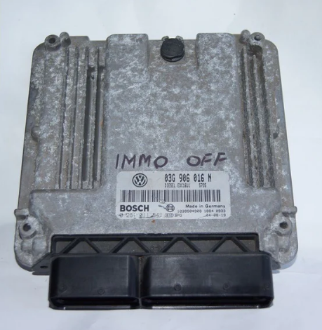 VW CADDY 2.0 ECU 03G906016N 0281011541 PLUG & PLAY IMMO OFF - Glasgow Car Parts Store
